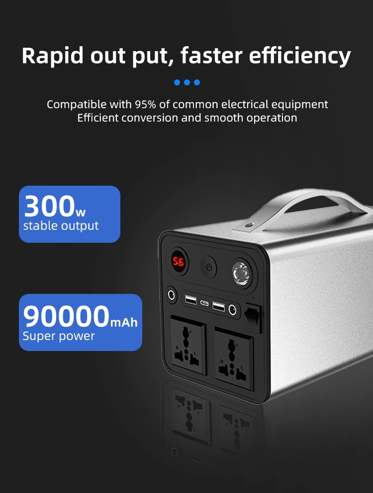 Factory Direct Portable Power Station Bank Lithium Polymer Rechargeable Battery