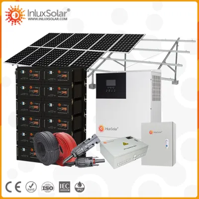 5kw 10kw 15kw 20kw 30kw Hybrid on/off Grid Solar PV Inverter Panels Photovoltaic Home Energy Storage Power Generator Module System with Lithium