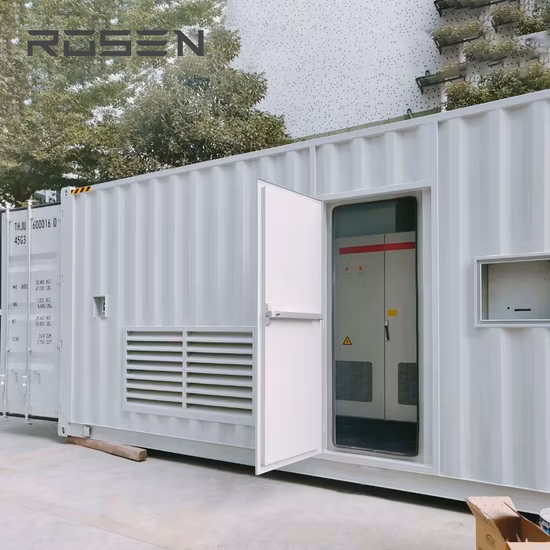 Customized 20FT 300kwh Ess Battery Solar System Container Energy Storage System